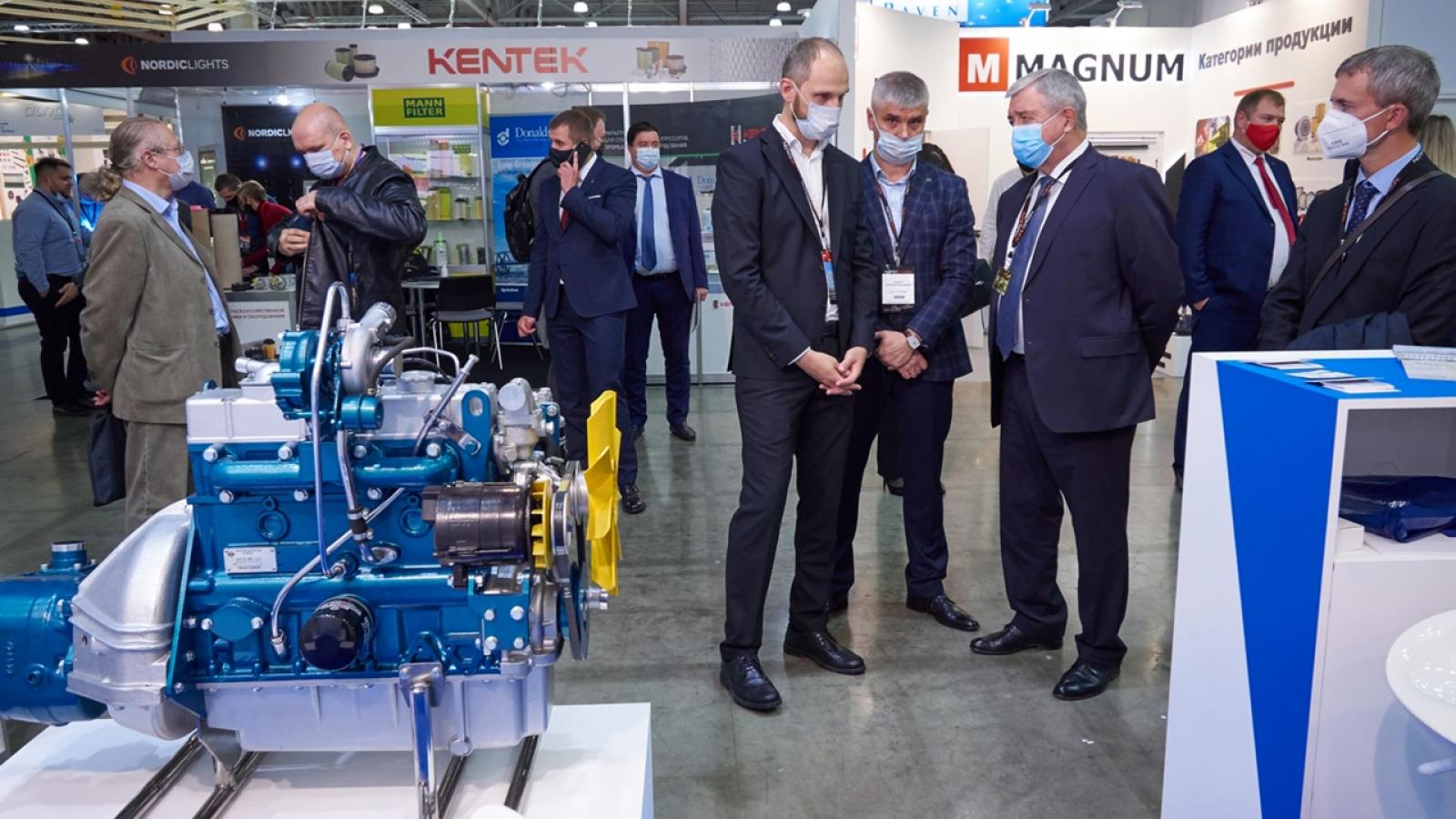 посещение стенда на Агросалон 2020